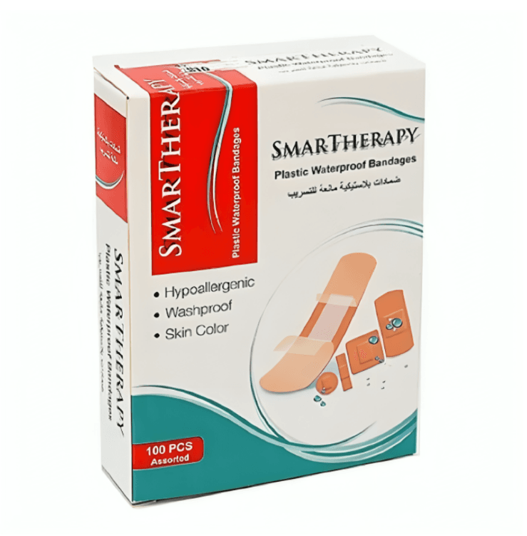 100 SmartTherapy ضمادة جروح مقاومة للماء أشكال متعددة - الصورة 1