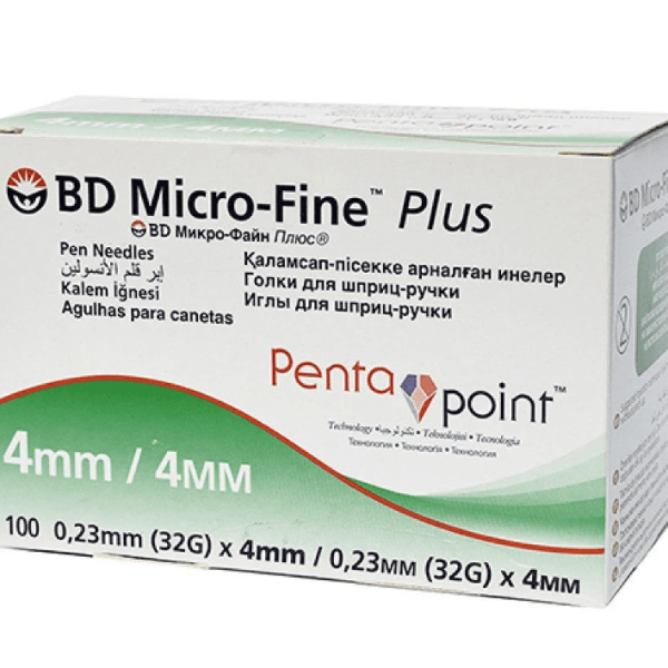 ابر قلم الانسولين - بي دي - 4 مم