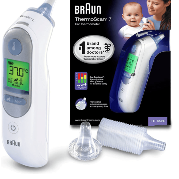 جهاز قياس الحرارة من الاذن براون 7