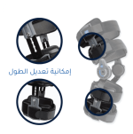 ⁦دعامة الركبة ROM-R لما بعد الجراحة أو الاصابات الشديدة⁩ - الصورة ⁦3⁩