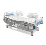 سرير طبي كهربائي 4 حركات جوانب فايبر 90 سم