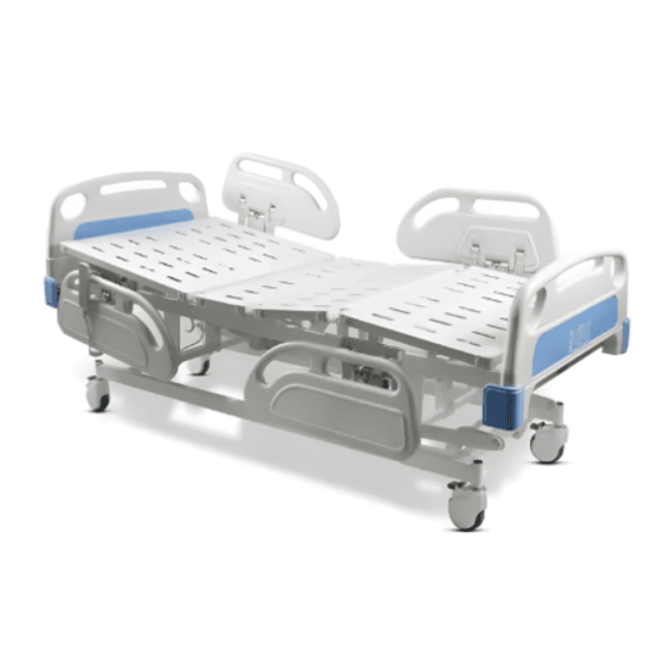 سرير طبي كهربائي 4 حركات جوانب فايبر 90 سم